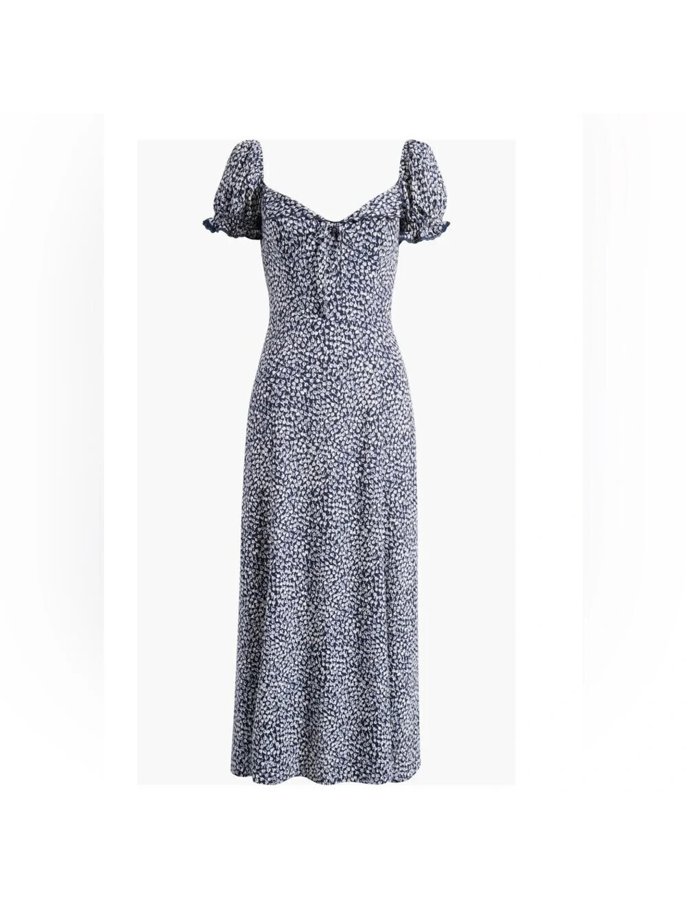 NEW, Reformation Shyla Midi Dress in black sz 12 #MD2390